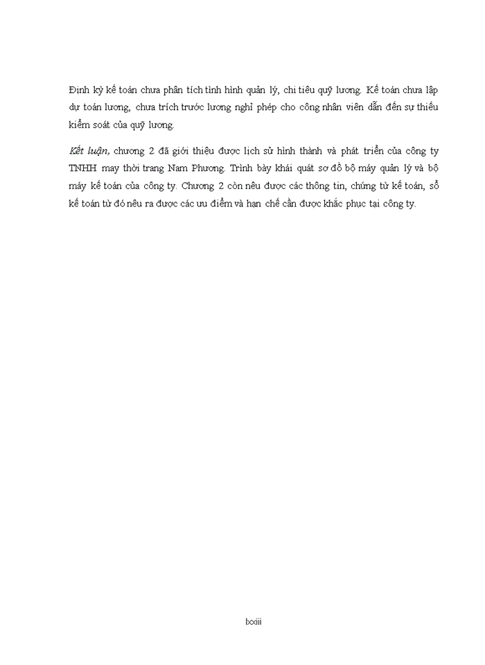 image for page CÁC GIẢI PHÁP HOÀN THIỆN KẾ TOÁN TIỀN LƯƠNG VÀ CÁC KHOẢN TRÍCH THEO LƯƠNG TẠI CÔNG TY TNHH MAY THỜI TRANG NAM PHƯƠNG