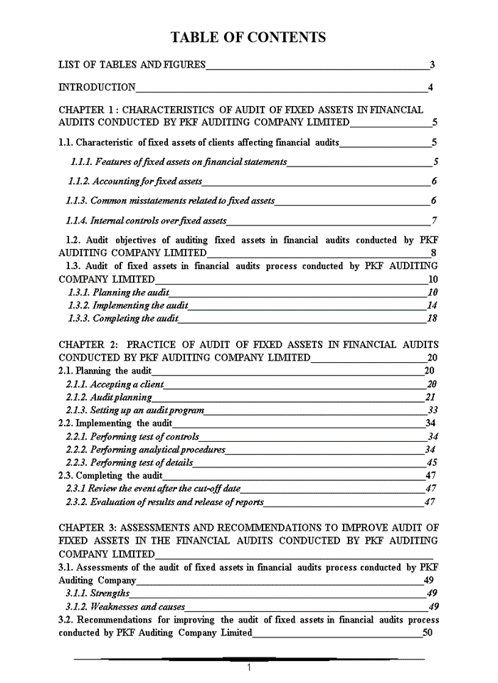 image for page CHARACTERISTICS OF AUDIT OF FIXED ASSETS IN FINANCIAL AUDITS CONDUCTED BY PKF AUDITING COMPANY LIMITED