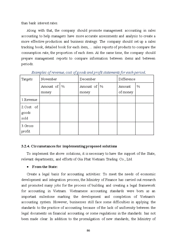 image for page ACCOUNTING PROCEDURES FOR SALES AT GIA PHAT VIETNAM TRADING CO LTD