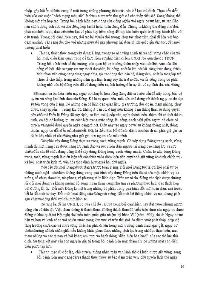 image for page Trình bày quan điểm của Đảng Cộng sản Việt Nam về thời kỳ quá độ lên chủ nghĩa xã hội ở Việt Nam