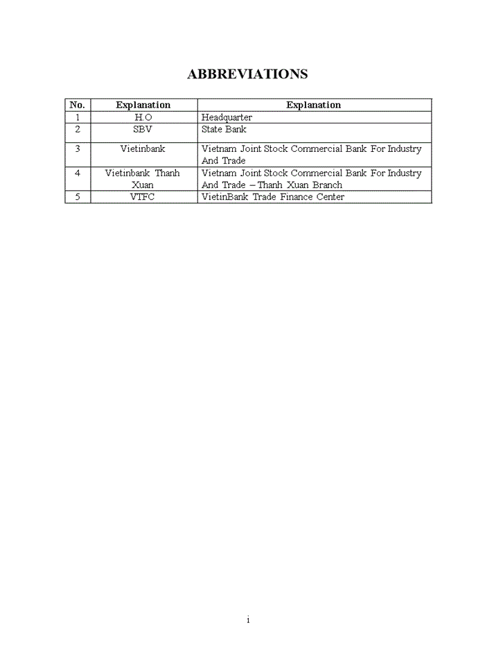 image for page The development of international payment at Vietnam Joint Stock Commercial Bank For Industry And Trade Thanh Xuan branch