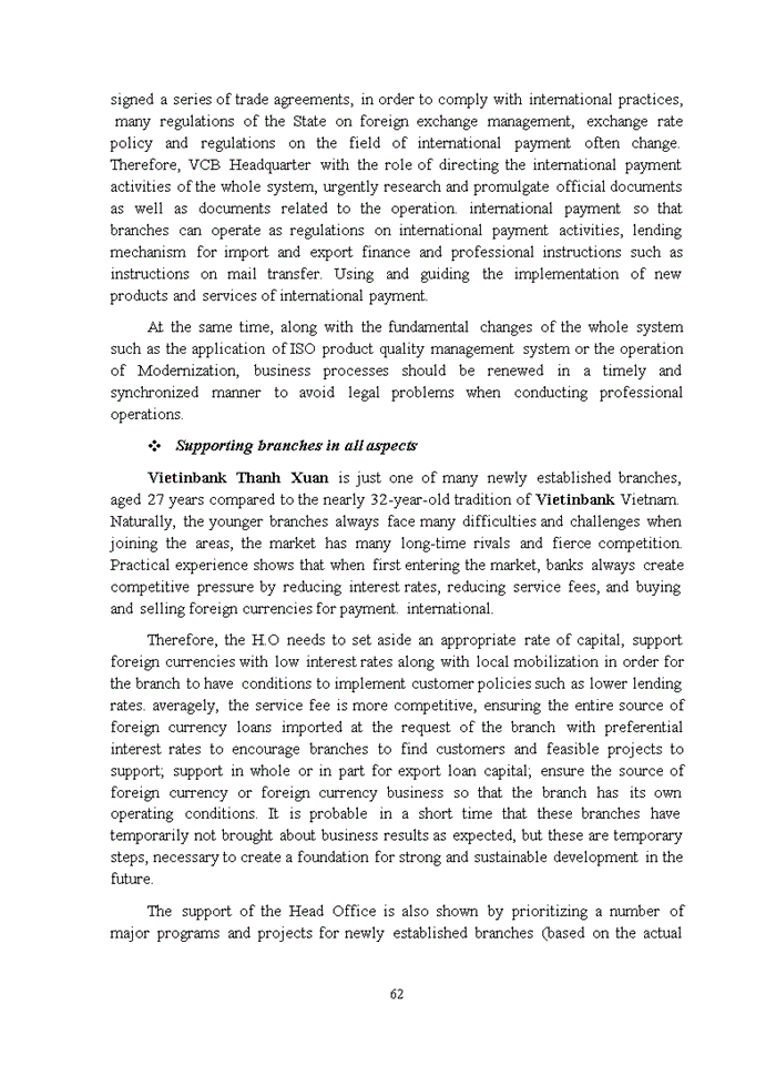 image for page The development of international payment at Vietnam Joint Stock Commercial Bank For Industry And Trade Thanh Xuan branch