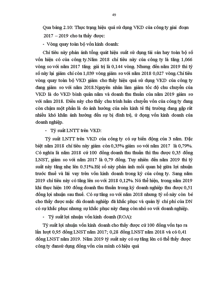 image for page GIẢI PHÁP NÂNG CAO HIỆU QUẢ SỬ DỤNG VỐN KINH DOANH TẠI CÔNG TY CỔ PHẦN GANG THÉP THÁI NGUYÊN