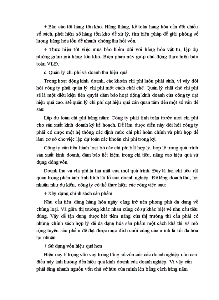 image for page GIẢI PHÁP NÂNG CAO HIỆU QUẢ SỬ DỤNG VỐN KINH DOANH TẠI CÔNG TY CỔ PHẦN GANG THÉP THÁI NGUYÊN