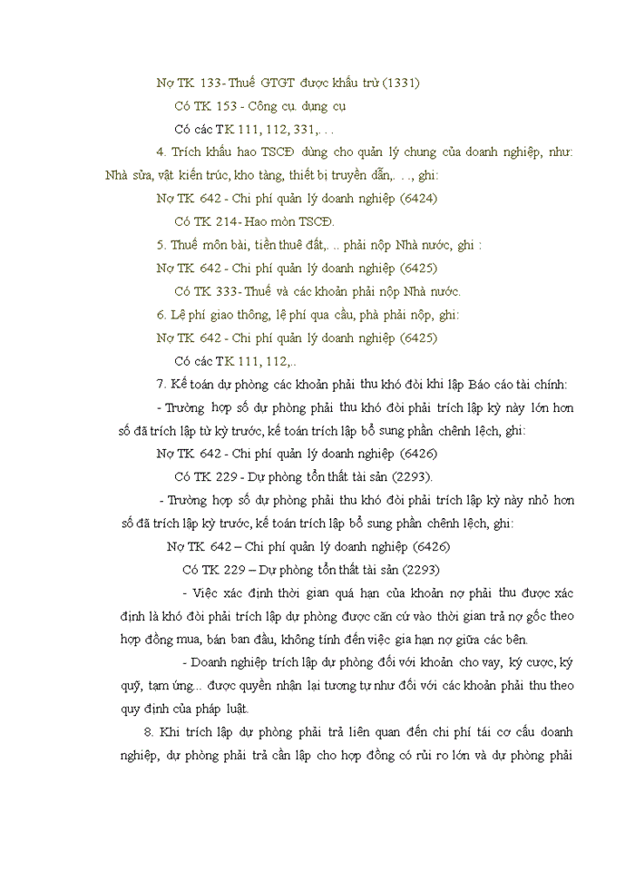 image for page Vận dụng quy trình kiểm toán vào kiểm toán khoản mục chi phí quản lý doanh nghiệp trong kiểm toán báo cáo tài chính do Công ty TNHH Kiểm toán và Định giá Thăng Long T D K Chi nhánh Hà Thành thực hiện