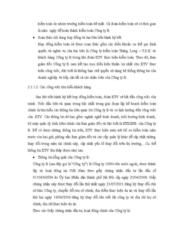 image for page Vận dụng quy trình kiểm toán vào kiểm toán khoản mục chi phí quản lý doanh nghiệp trong kiểm toán báo cáo tài chính do Công ty TNHH Kiểm toán và Định giá Thăng Long T D K Chi nhánh Hà Thành thực hiện