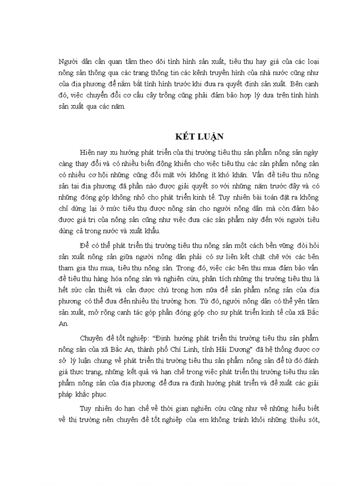 image for page Định hướng phát triển thị trường tiêu thụ sản phẩm nông sản của xã Bắc An thành phố Chí Linh tỉnh Hải Dương