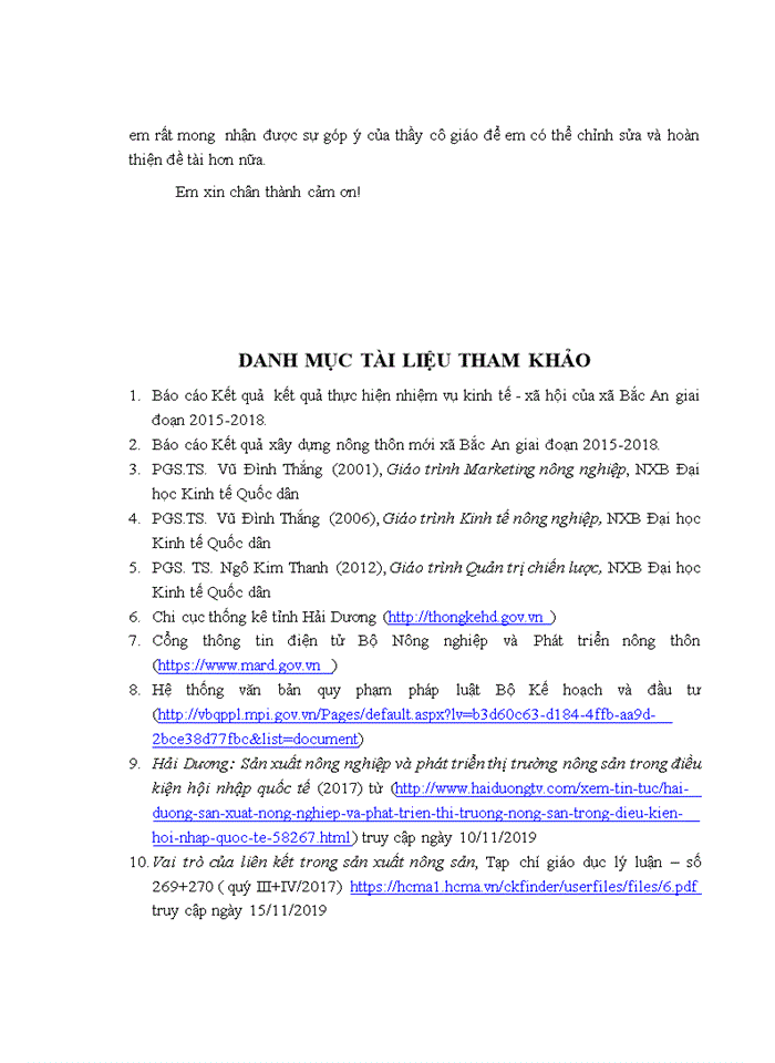 image for page Định hướng phát triển thị trường tiêu thụ sản phẩm nông sản của xã Bắc An thành phố Chí Linh tỉnh Hải Dương