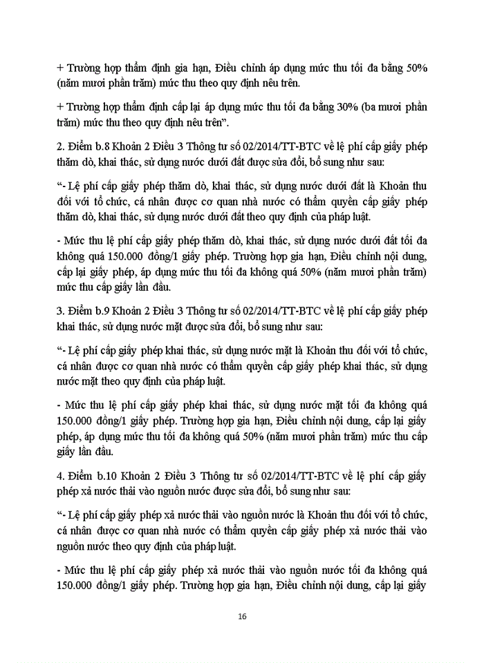 image for page Thực trạng và đề xuất hoàn thiện chính sách thuế phí lệ phí đối với hoạt động thăm dò khai thác tài nguyên nước ở Việt Nam hiện nay