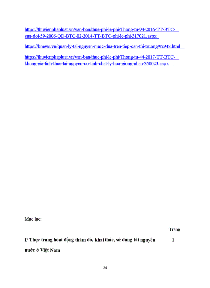 image for page Thực trạng và đề xuất hoàn thiện chính sách thuế phí lệ phí đối với hoạt động thăm dò khai thác tài nguyên nước ở Việt Nam hiện nay