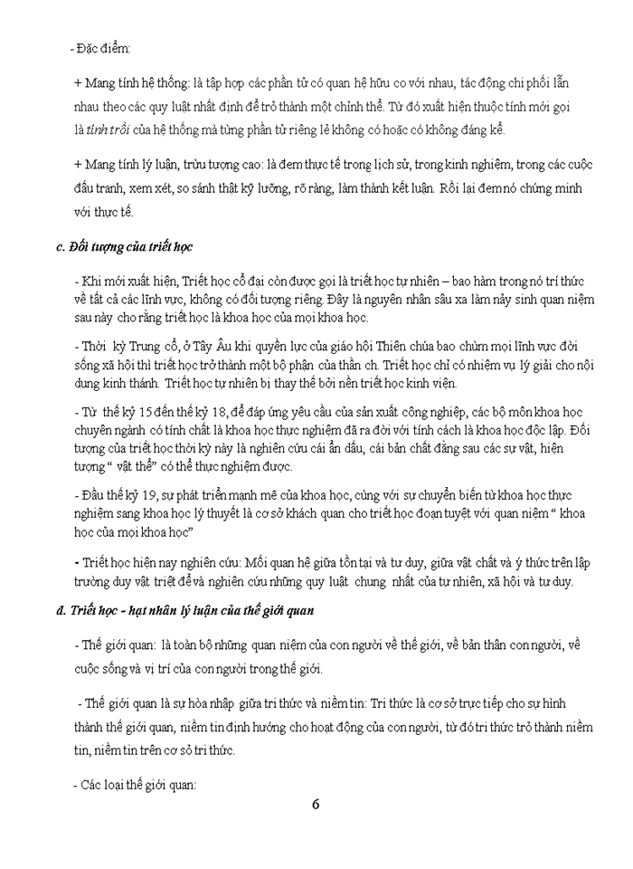 image for page TRIẾT HỌC VÀ VAI TRÒ CỦA TRIẾT HỌC TRONG ĐỜI SỐNG XÃ HỘI