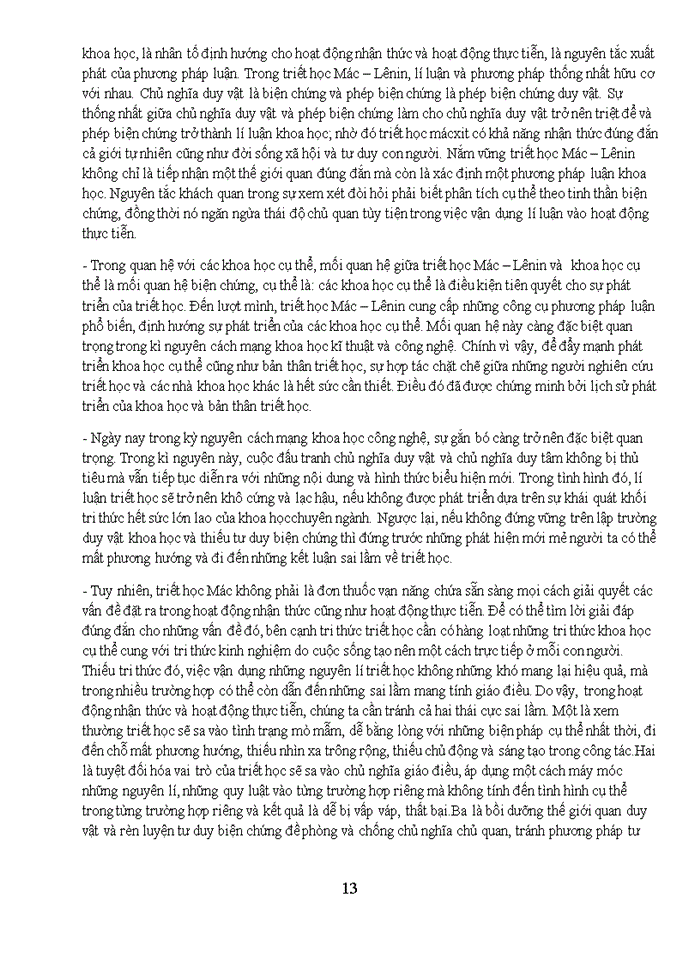 image for page TRIẾT HỌC VÀ VAI TRÒ CỦA TRIẾT HỌC TRONG ĐỜI SỐNG XÃ HỘI