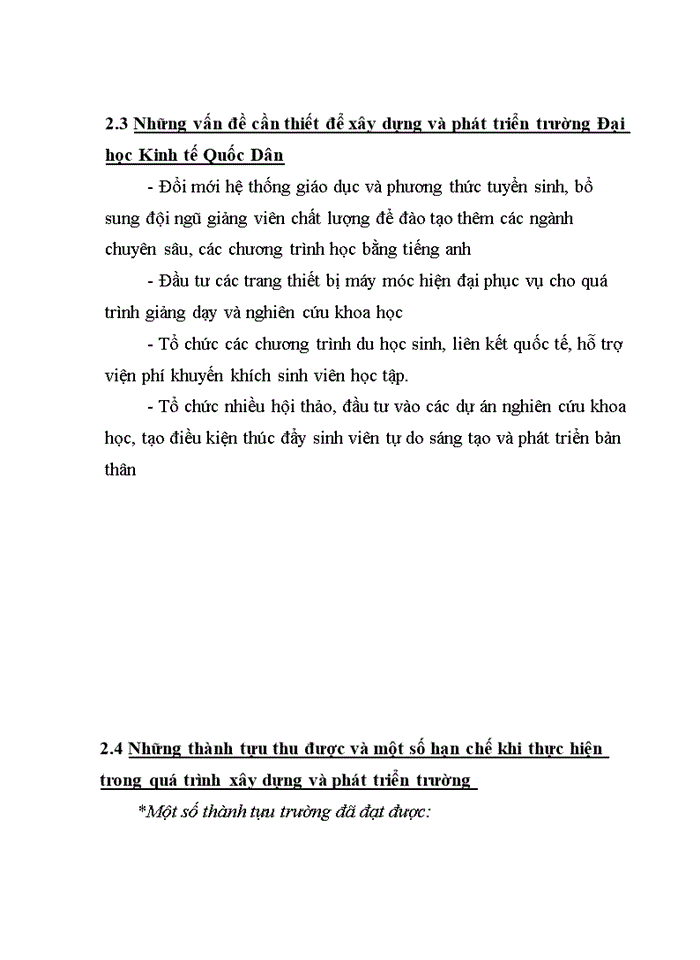 image for page Quan điểm toàn diện và sự vận dụng vào quá trình xây dựng và phát triển trường đại học kinh tế quốc dân