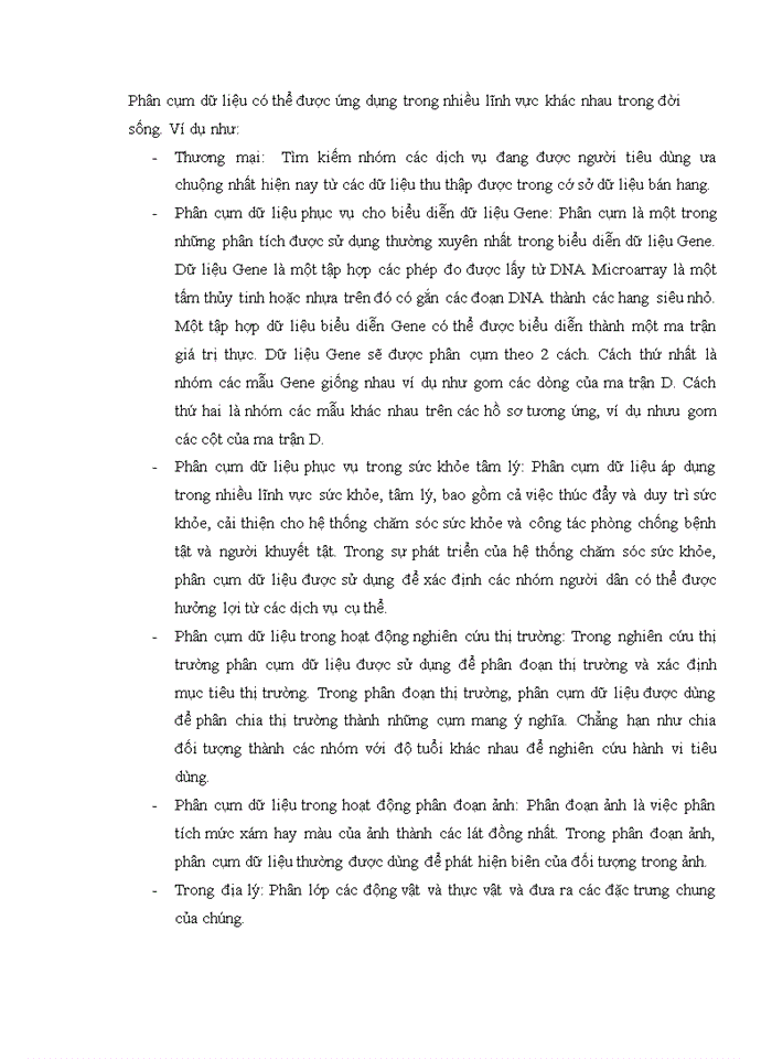 image for page TÌM HIỂU VỀ KĨ THUẬT PHÂN CỤM