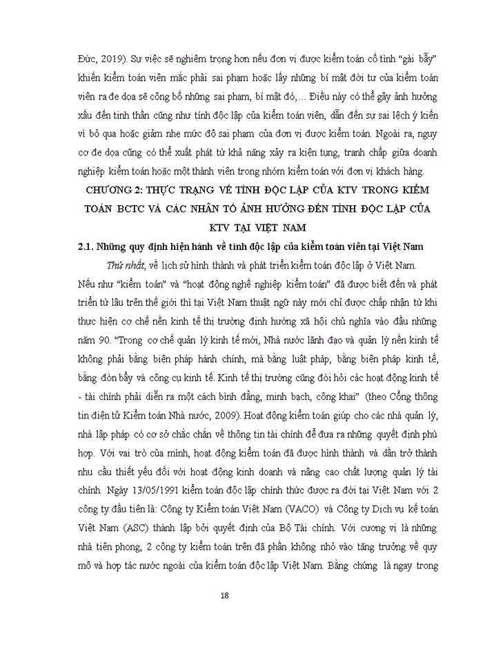 image for page TÍNH ĐỘC LẬP VÀ CÁC YẾU TỐ ẢNH HƯỞNG ĐẾN TÍNH ĐỘC LẬP CỦA KIỂM TOÁN VIÊN TRONG KIỂM TOÁN BCTC