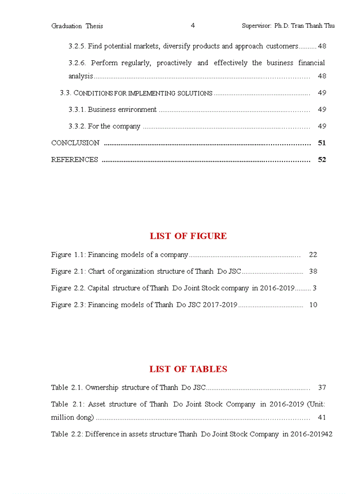image for page FINANCIAL SITUATION OF THANH DO JOINT STOCK COMPANY