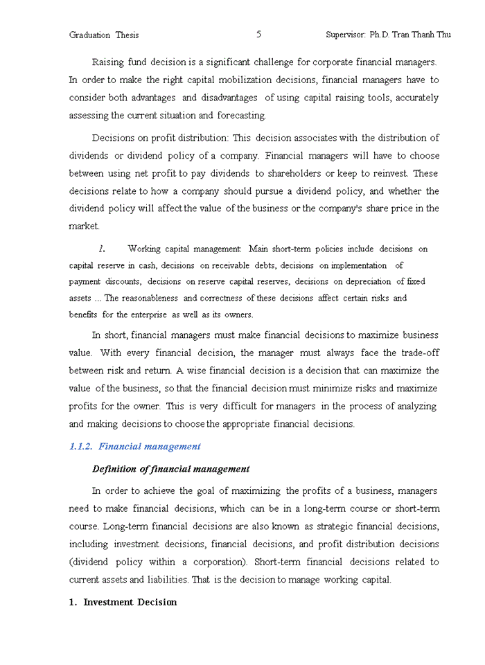 image for page FINANCIAL SITUATION OF THANH DO JOINT STOCK COMPANY