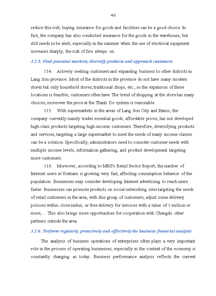 image for page FINANCIAL SITUATION OF THANH DO JOINT STOCK COMPANY