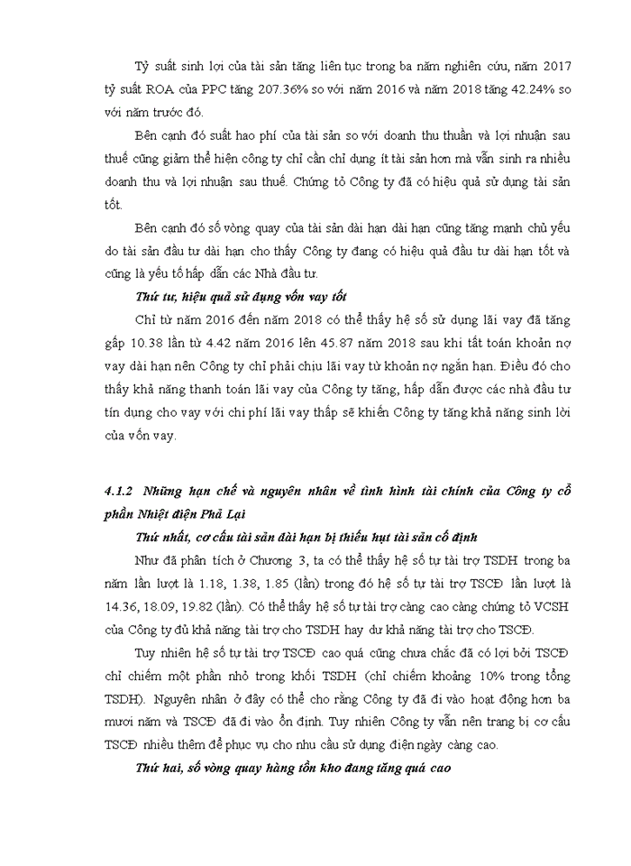 image for page THS PHÂN TÍCH BÁO CÁO TÀI CHÍNH CỦA CÔNG TY CỔ PHẦN NHIỆT ĐIỆN PHẢ LẠI