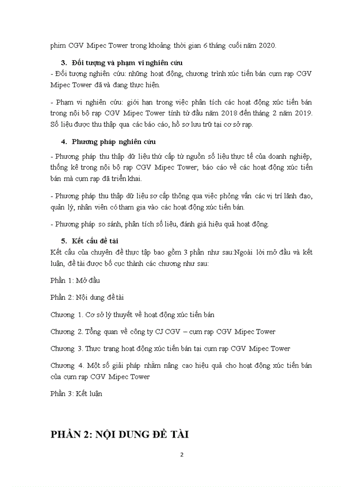 image for page PHÂN TÍCH THỰC TRẠNG HOẠT ĐỘNG XÚC TIẾN BÁN CỦA CÔNG TY CJ CGV - CỤM RẠP CHIỀU PHIM CGV MIPEC TOWER