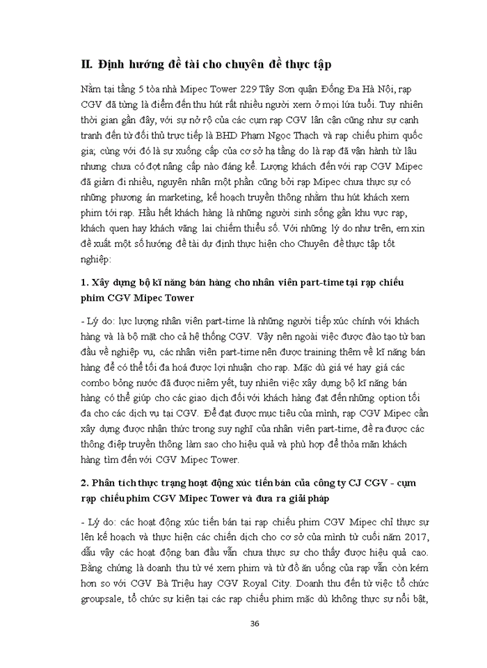 image for page Báo cáo CÔNG TY CJ CGV VIỆT NAM - CỤM RẠP CHIẾU PHIM CGV MIPEC TOWER