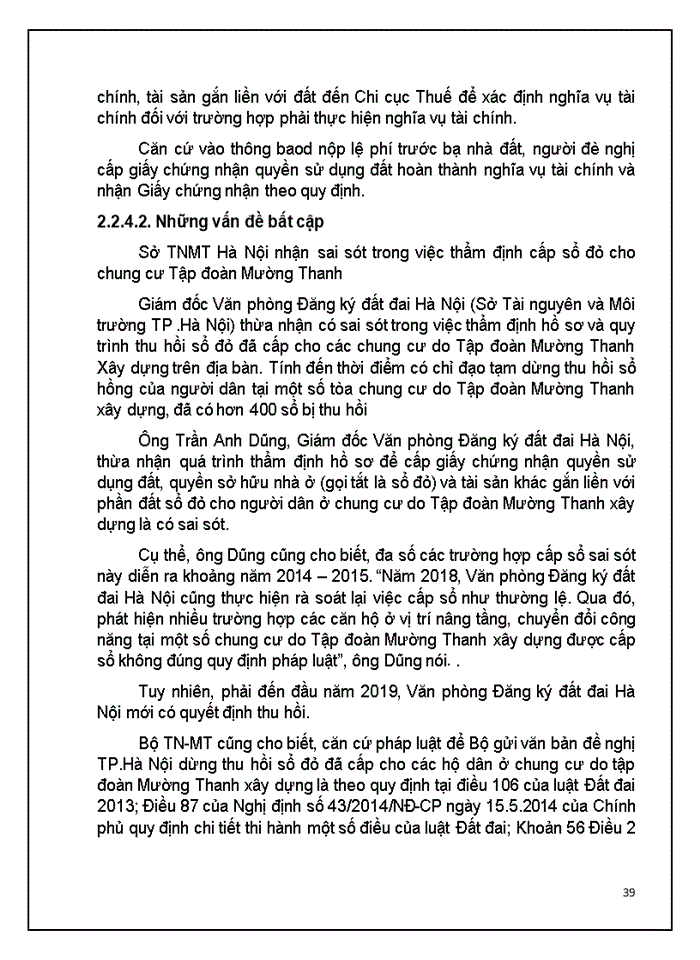 image for page Thực trạng và giải pháp tăng cường quản lý đất đai trên địa bàn Hà Nội