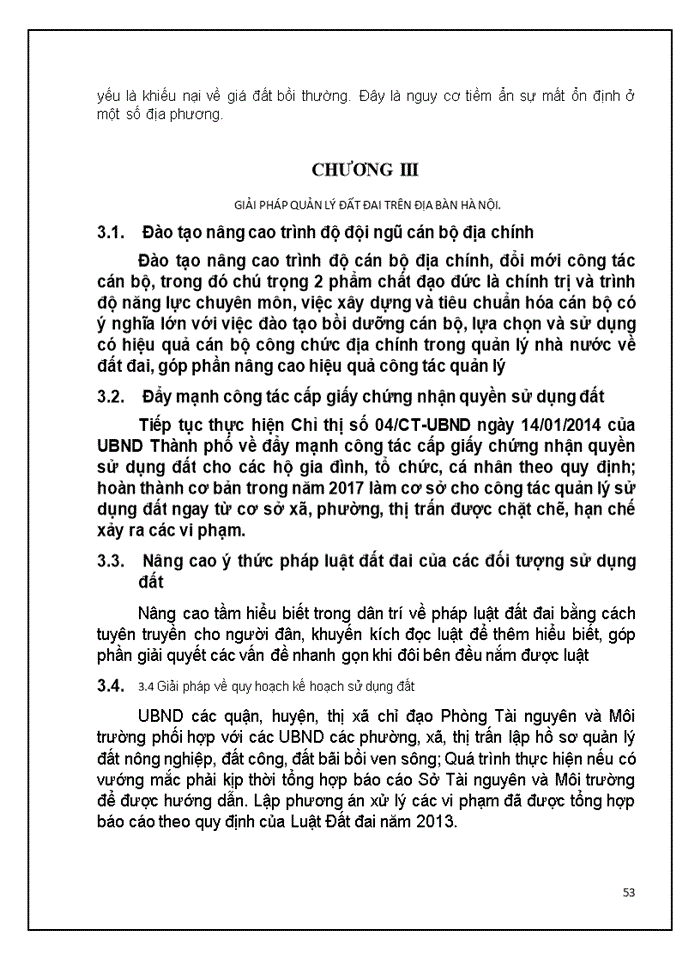 image for page Thực trạng và giải pháp tăng cường quản lý đất đai trên địa bàn Hà Nội