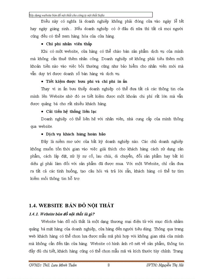 image for page Xây dựng Website bán đồ nội thất cho công ty nội thất Sofia