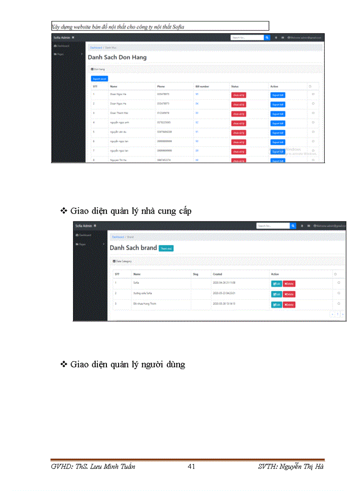 image for page Xây dựng Website bán đồ nội thất cho công ty nội thất Sofia