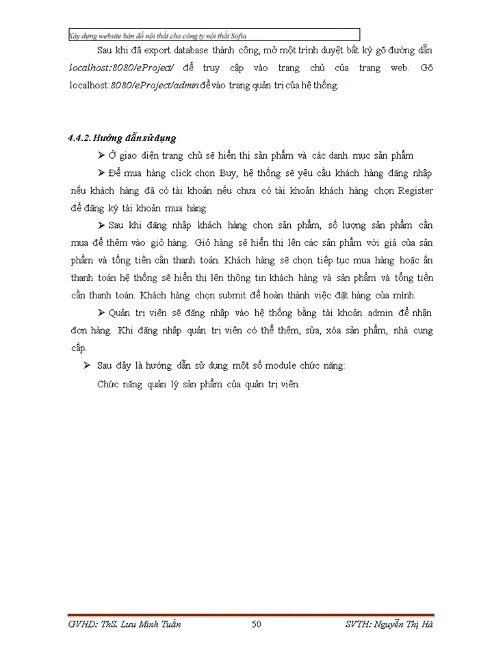 image for page Xây dựng Website bán đồ nội thất cho công ty nội thất Sofia