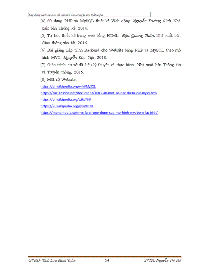 image for page Xây dựng Website bán đồ nội thất cho công ty nội thất Sofia