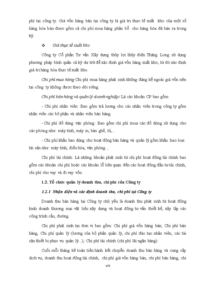image for page Kế toán doanh thu chi phí và xác định lợi nhuận thuần từ hoạt động kinh doanh tại Công ty Cổ phần Tư vấn Xây dựng thủy lợi thủy điện Thăng Long