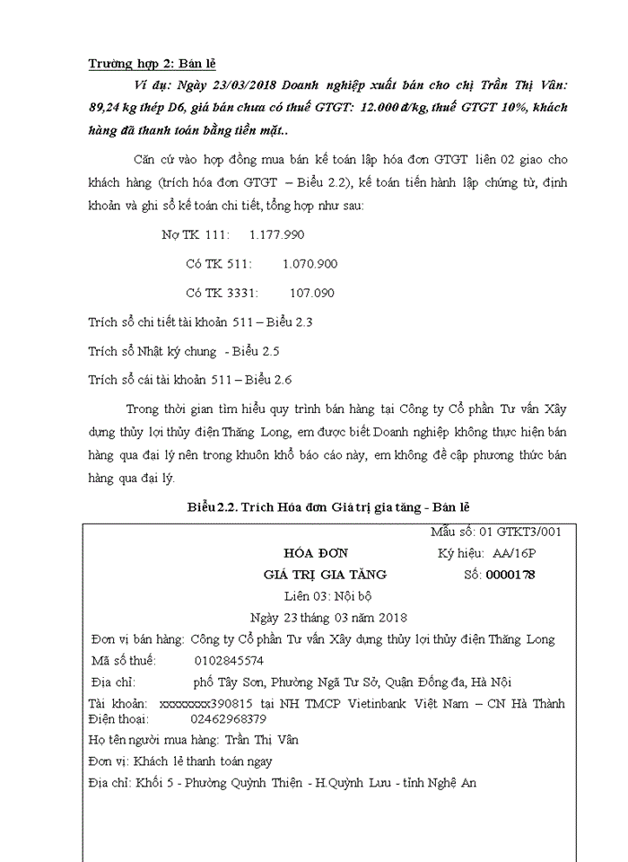 image for page Kế toán doanh thu chi phí và xác định lợi nhuận thuần từ hoạt động kinh doanh tại Công ty Cổ phần Tư vấn Xây dựng thủy lợi thủy điện Thăng Long