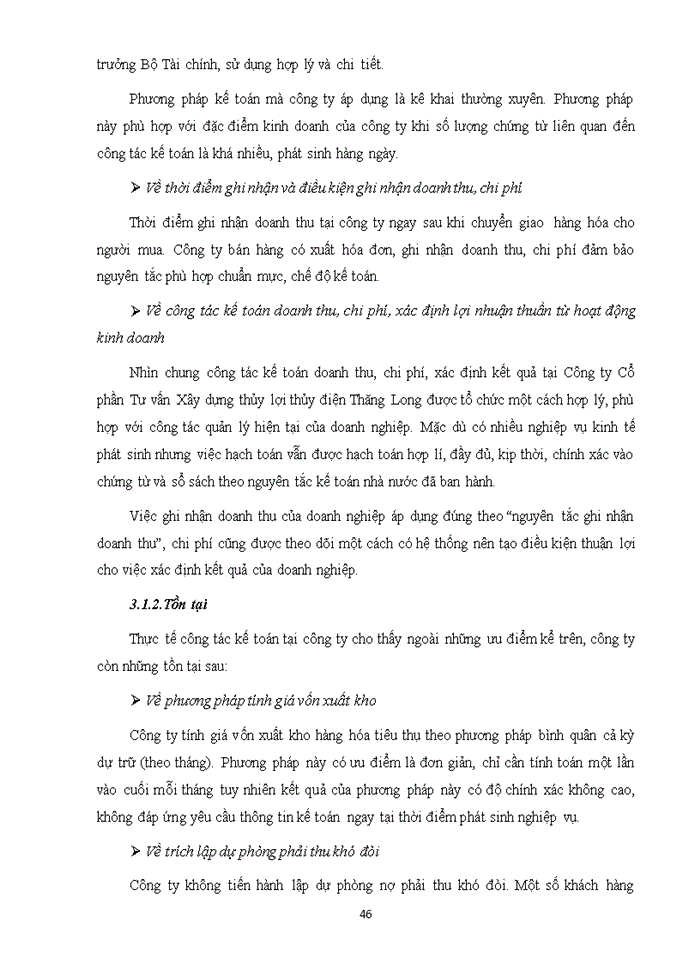 image for page Kế toán doanh thu chi phí và xác định lợi nhuận thuần từ hoạt động kinh doanh tại Công ty Cổ phần Tư vấn Xây dựng thủy lợi thủy điện Thăng Long