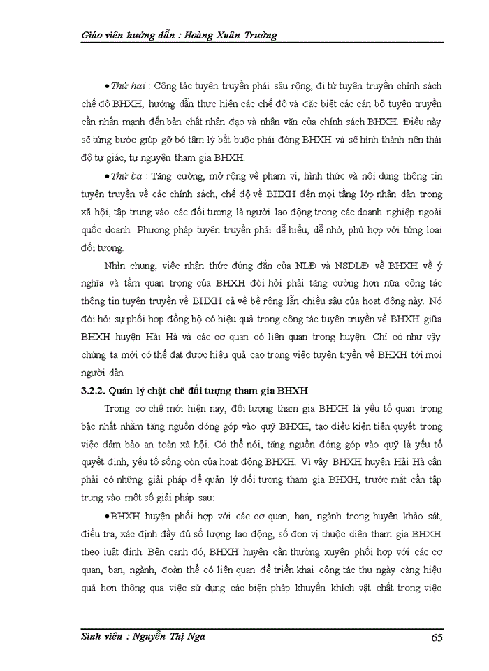 image for page Chế độ pháp lý về BHXH và công tác quản lý đối tượng tham gia Bảo hiểm xã hội tại BHXH huyện Hải Hà tỉnh Quảng Ninh giai đoạn 2015-2018