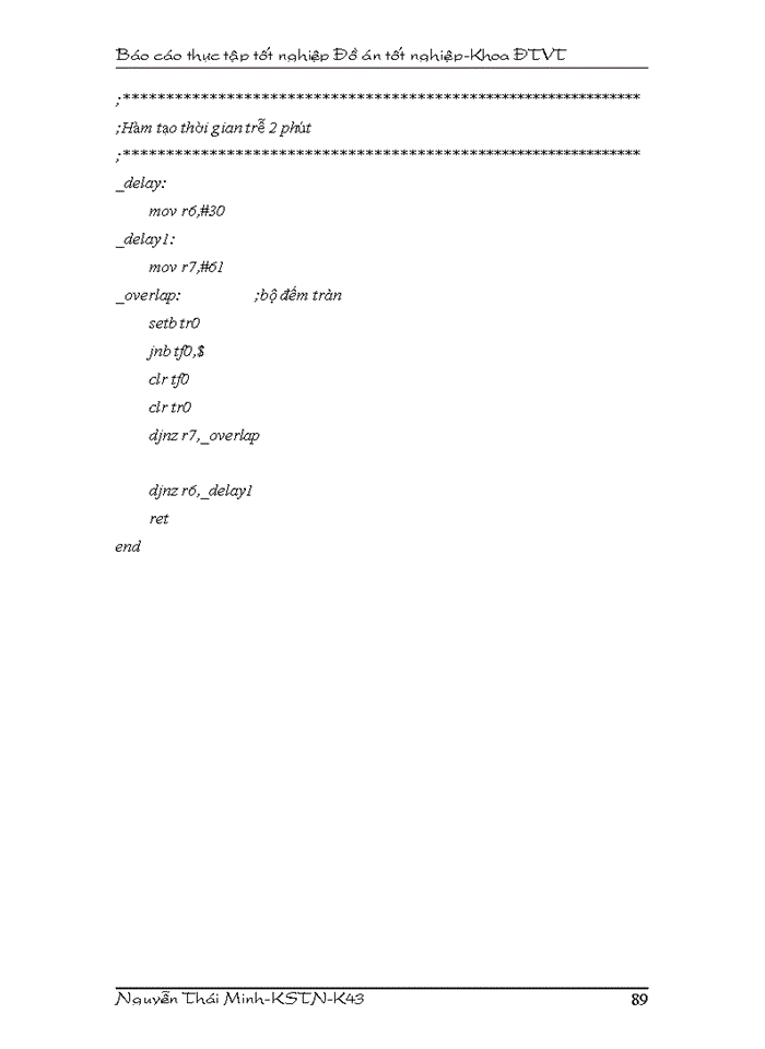 image for page Thiết kế bộ điều khiển nhiệt độ tự động cho lò nung dùng thanh đốt sử dụng vi điều khiển 89C51