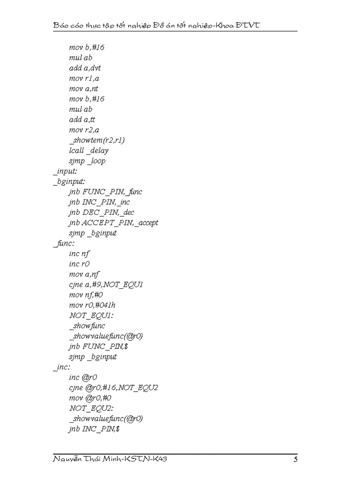 image for page Thiết kế bộ điều khiển nhiệt độ tự động cho lò nung dùng thanh đốt sử dụng vi điều khiển 89C51