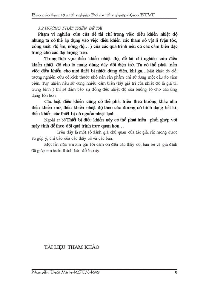 image for page Thiết kế bộ điều khiển nhiệt độ tự động cho lò nung dùng thanh đốt sử dụng vi điều khiển 89C51