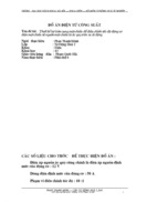 Thiết kế bộ băm xung một chiều để điều chỉnh tốc độ động cơ điện một chiều từ nguồn một chiều là ác quy trên xe di động