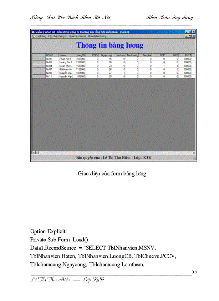 image for page Xây dựng hệ thống quản lý nhân sự và tiền lương tại công ty Thương mại Miền Nam