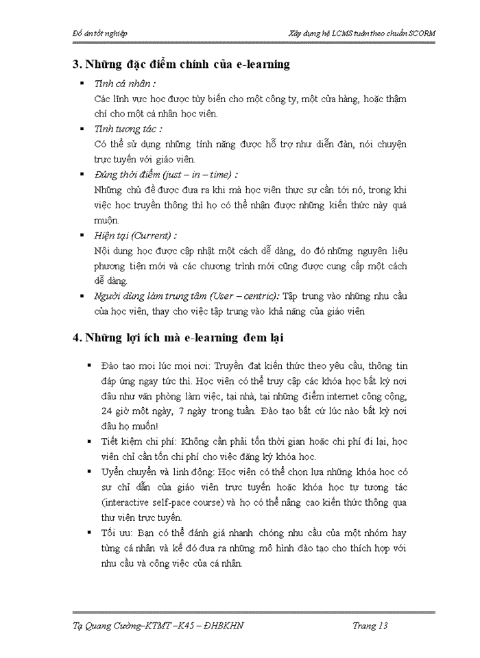 image for page Xây dựng hệ LCMS tuân theo chuẩn SCORM