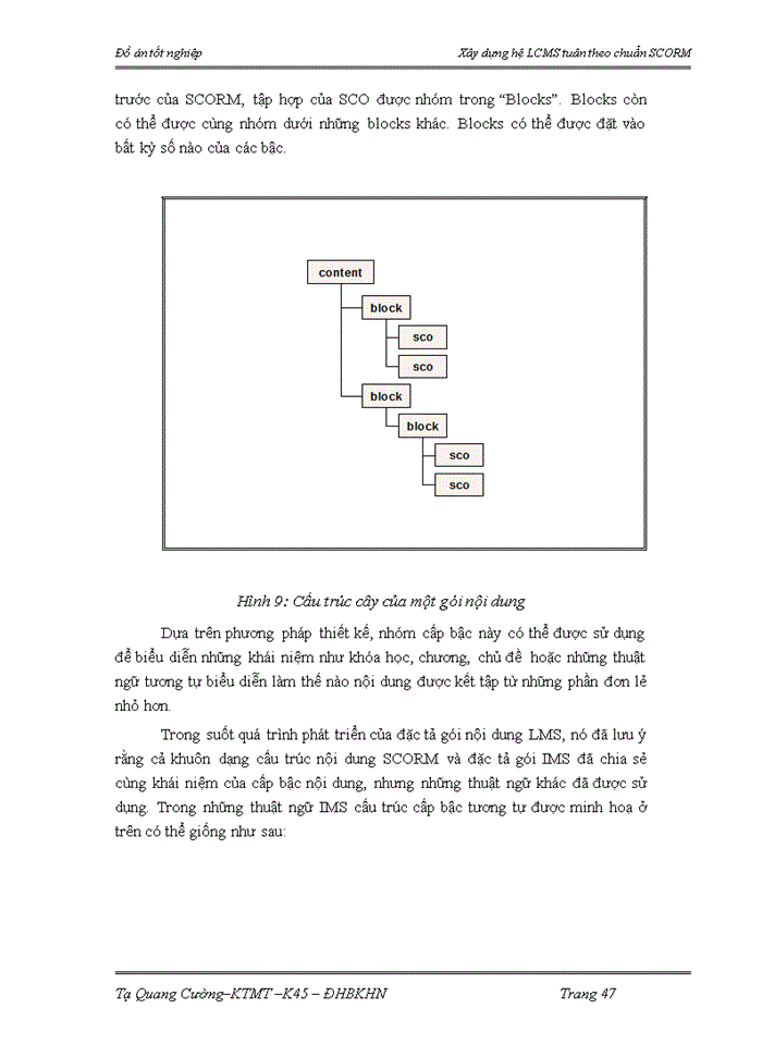 image for page Xây dựng hệ LCMS tuân theo chuẩn SCORM
