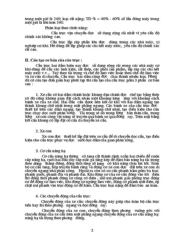 image for page Thiết kế hệ truyền động cho cầu trục