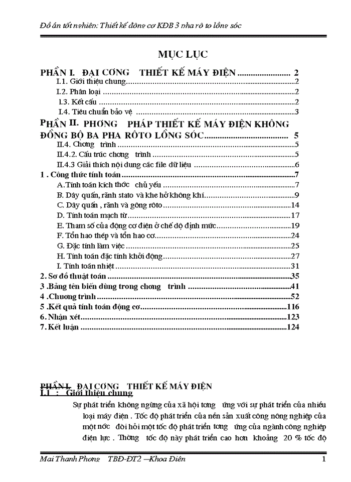image for page Thiết kế động cơ KĐB 3 pha rô to lồng sóc