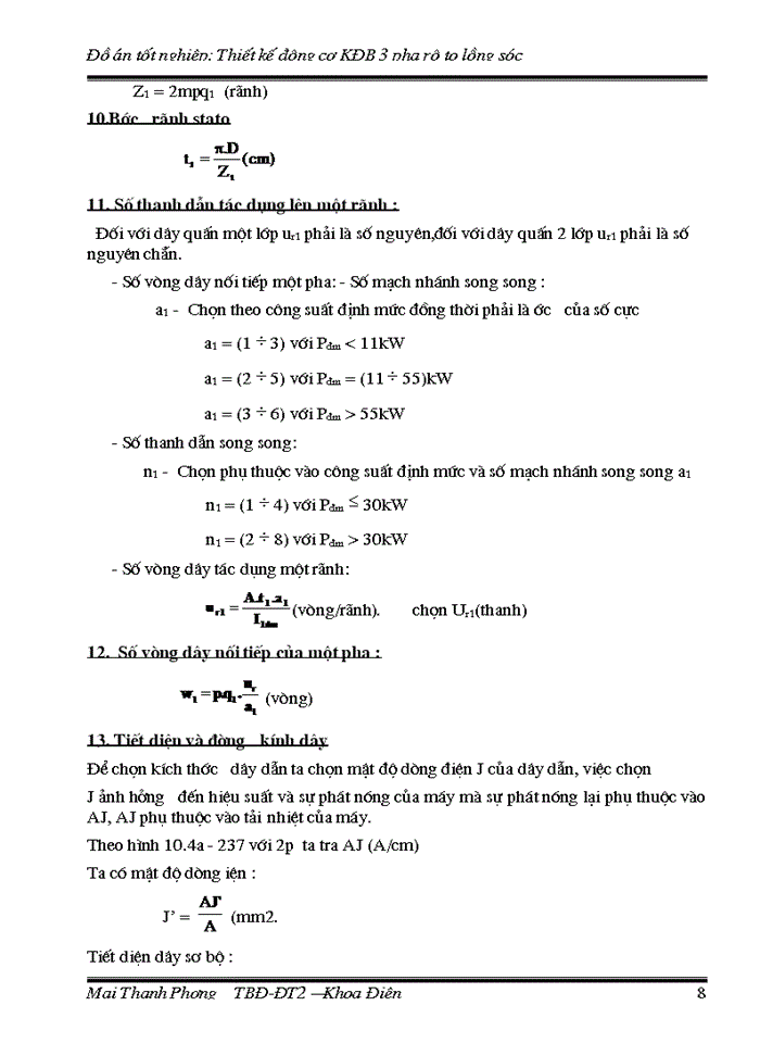 image for page Thiết kế động cơ KĐB 3 pha rô to lồng sóc