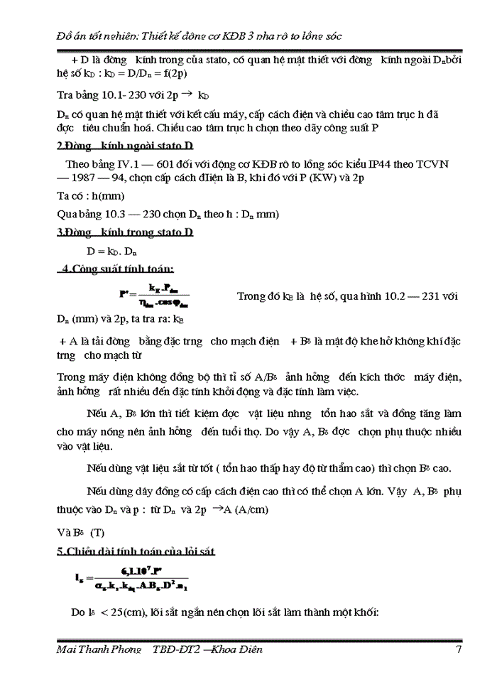 image for page Thiết kế động cơ KĐB 3 pha rô to lồng sóc