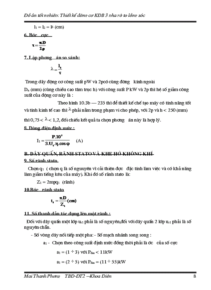 image for page Thiết kế động cơ KĐB 3 pha rô to lồng sóc