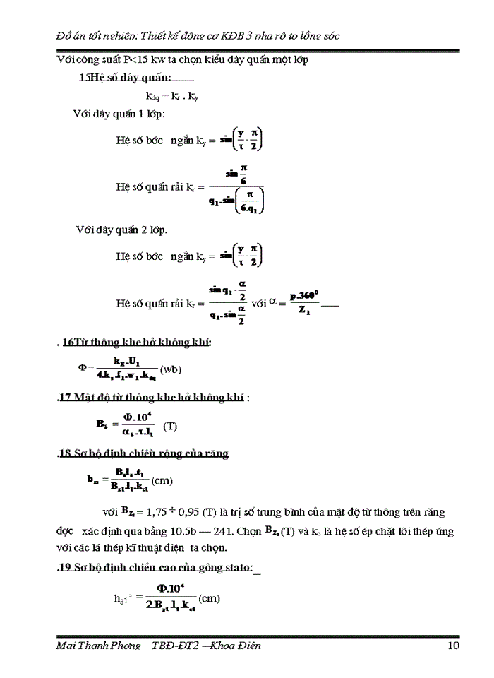 image for page Thiết kế động cơ KĐB 3 pha rô to lồng sóc