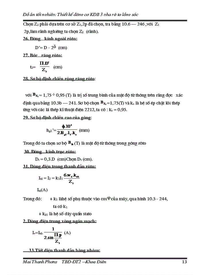 image for page Thiết kế động cơ KĐB 3 pha rô to lồng sóc