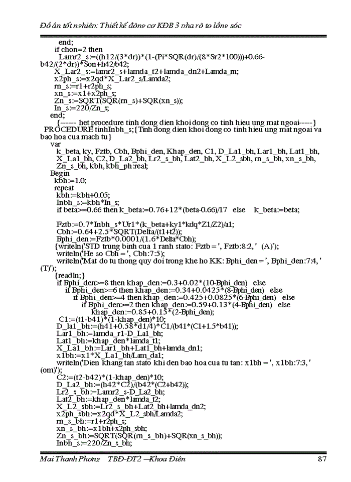 image for page Thiết kế động cơ KĐB 3 pha rô to lồng sóc